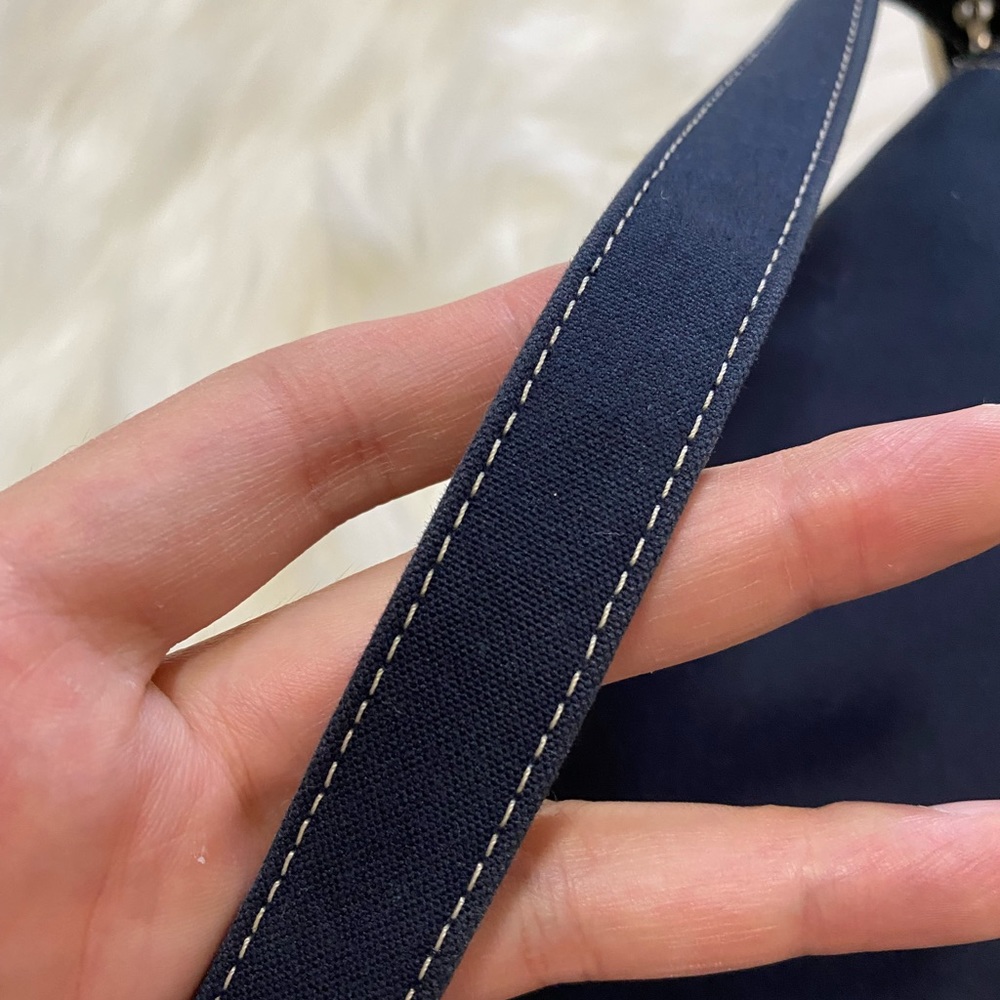 Authentic vintage Fendi navy mama baguette - Picture 7 of 11